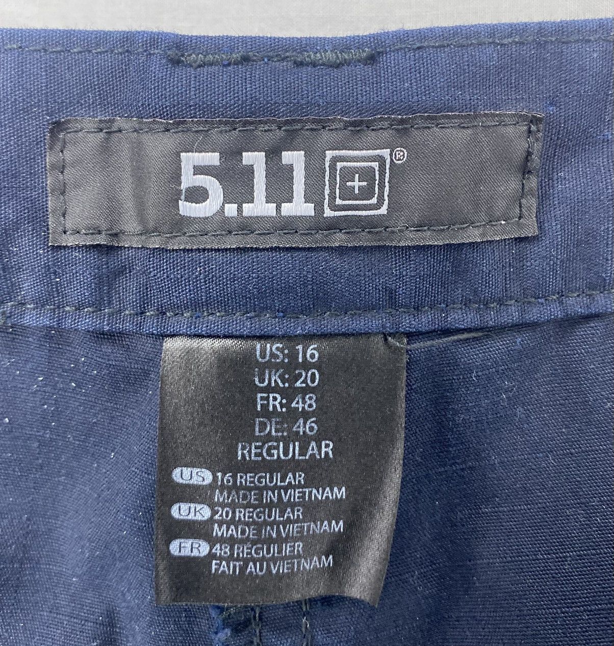 5.11 5.11 Tactical Stryke Pants Navy Blue Size 16 Utility Cargo Size 38" / US 16 / IT 52 - 5 Thumbnail