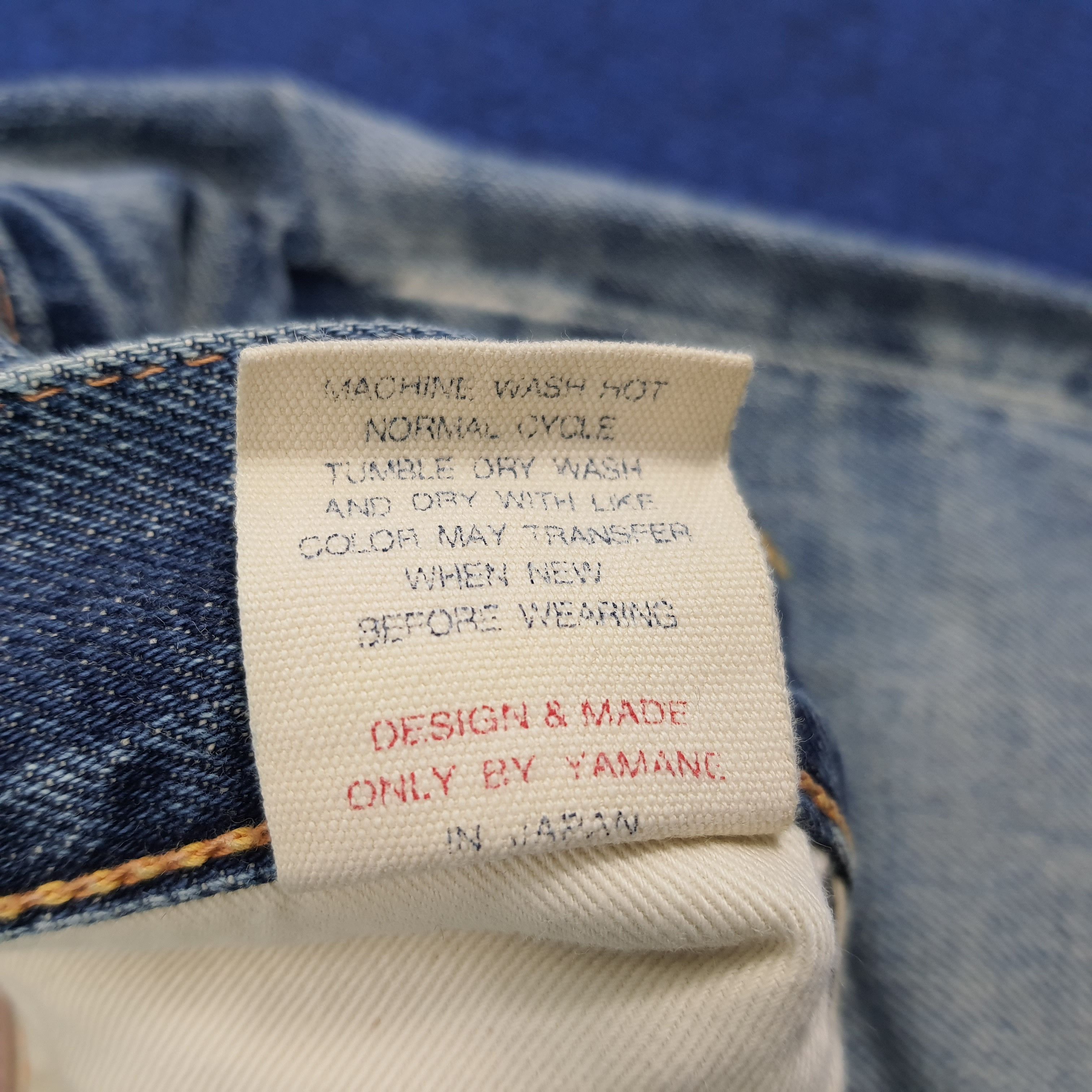 Evisu Vintage Evisu Salvadge Japan Brand Custom Daicock Jeans Size US 27 - 8 Thumbnail