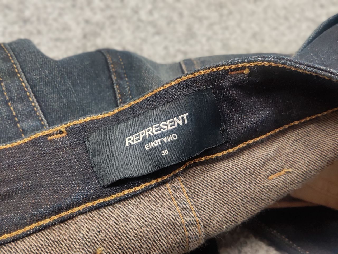 Represent Clo. Represent Design distressed Denim Slim Fit jeans Size US 30 / EU 46 - 15 Thumbnail