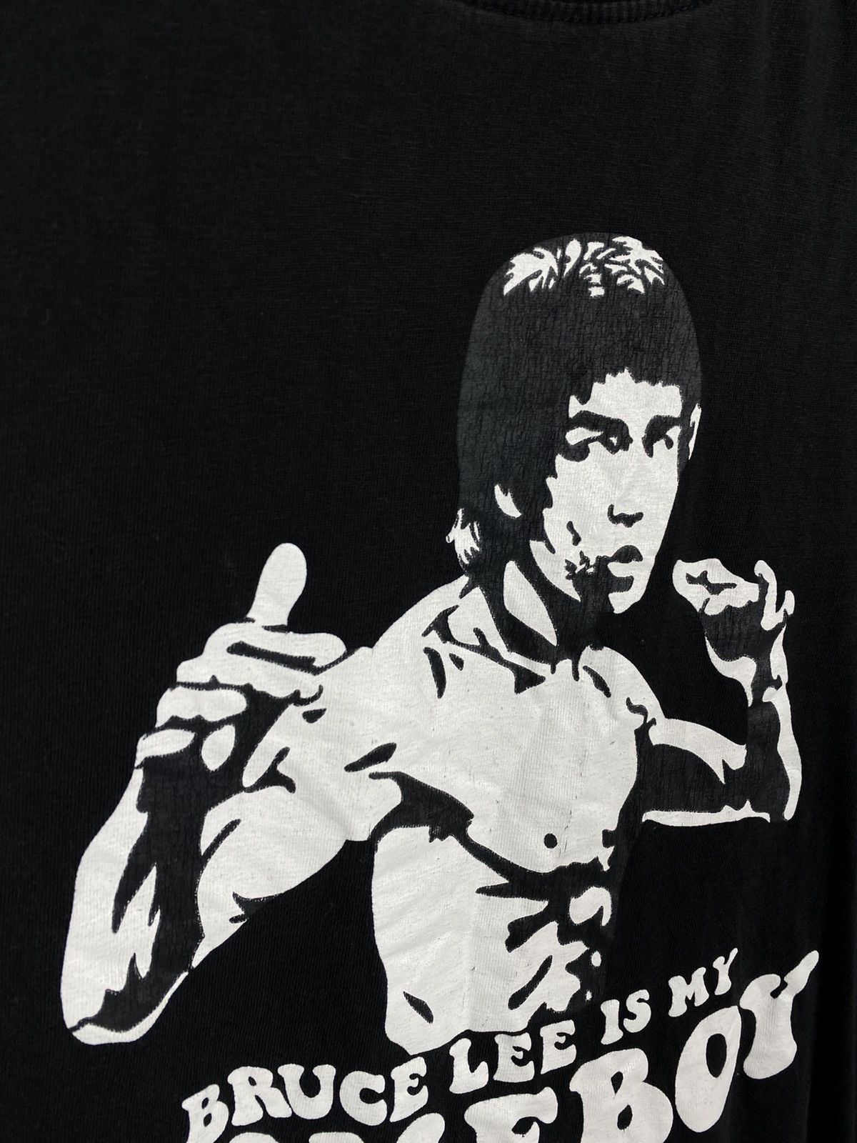 Vintage 🍿Vintage 00s T-Shirt Bruce Lee In My Homeboy VTG Tee🍿 Size US M / EU 48-50 / 2 - 6 Thumbnail