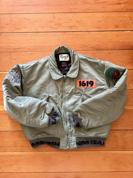 DENIM TEARS Trans-Atlantic Flight Jacket | Grailed