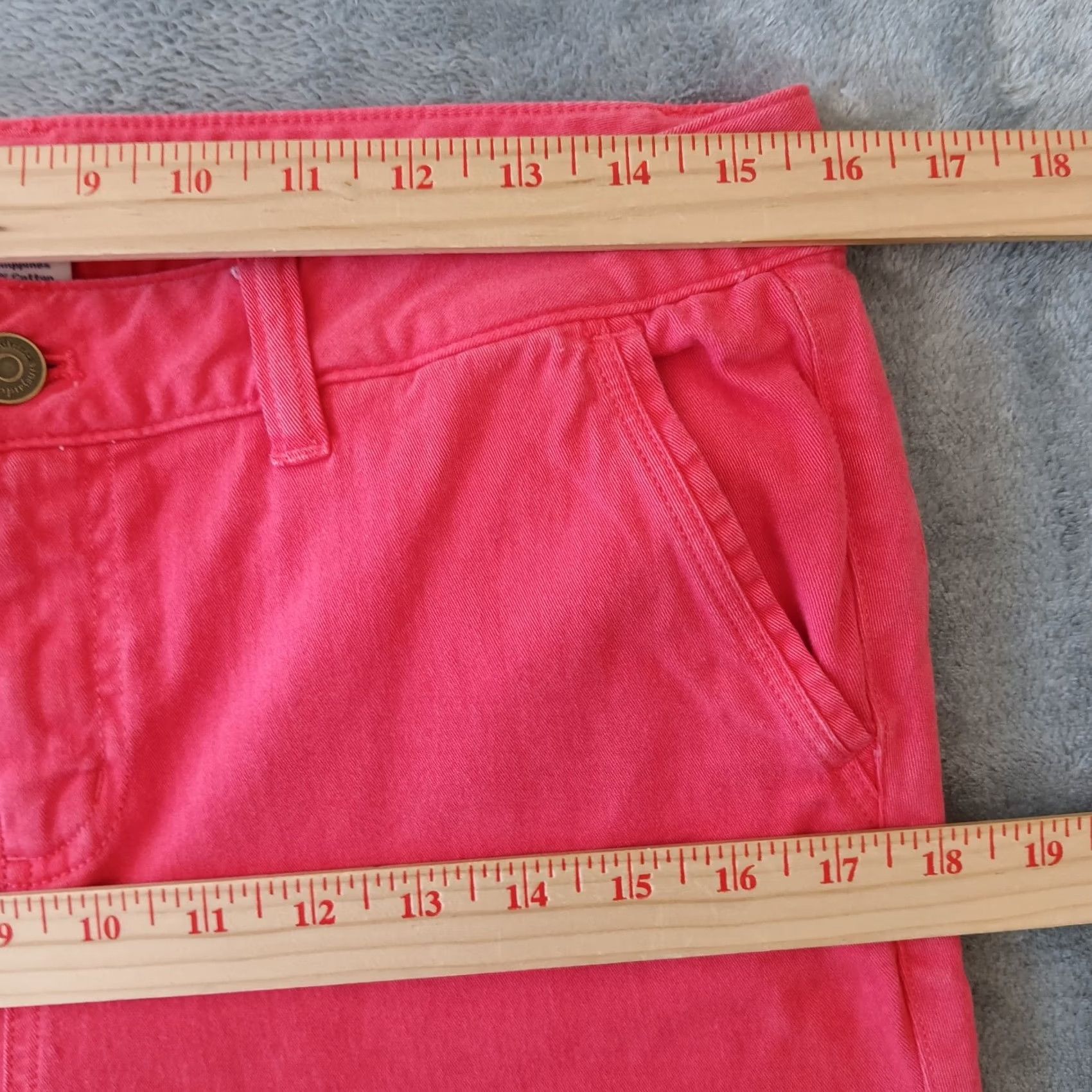 Vineyard Vines Vineyard Vines Pants Womens Size 8 Pink 31x27.5 Mid Rise Stretch Ankle Size 30" / US 8 / IT 44 - 3 Thumbnail