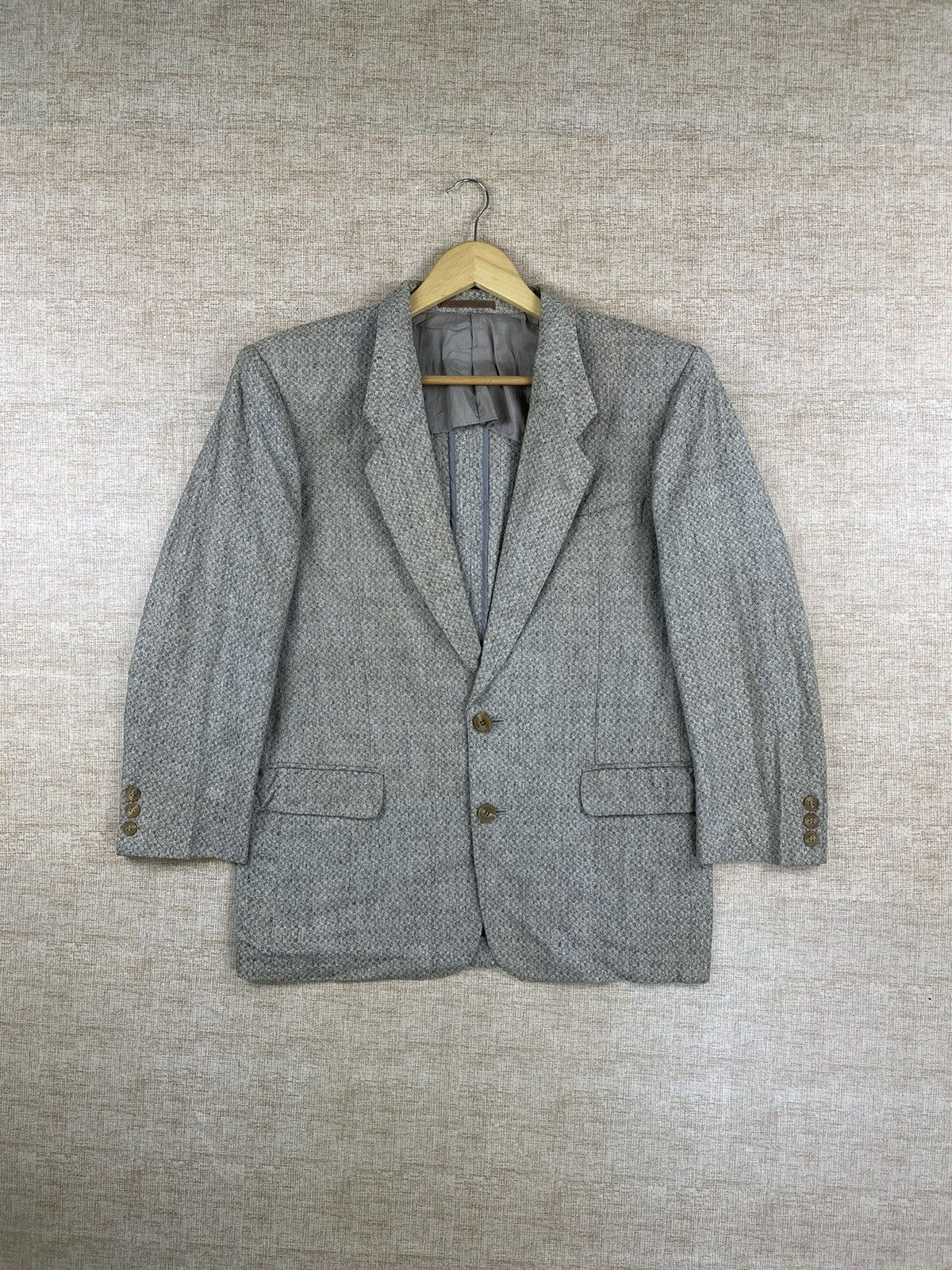 Yves Saint Laurent Vintage Yves Saint Laurent YSL Wool Blazer Jacket Size US M / EU 48-50 / 2 - 1 Thumbnail