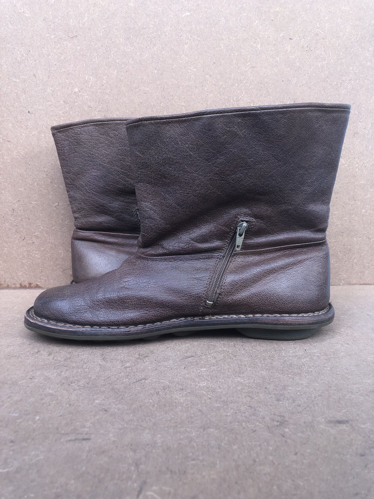 Trippen Trippen Brown Leather Women’s Boots Size 40 Size US 9 / IT 39 - 6 Thumbnail