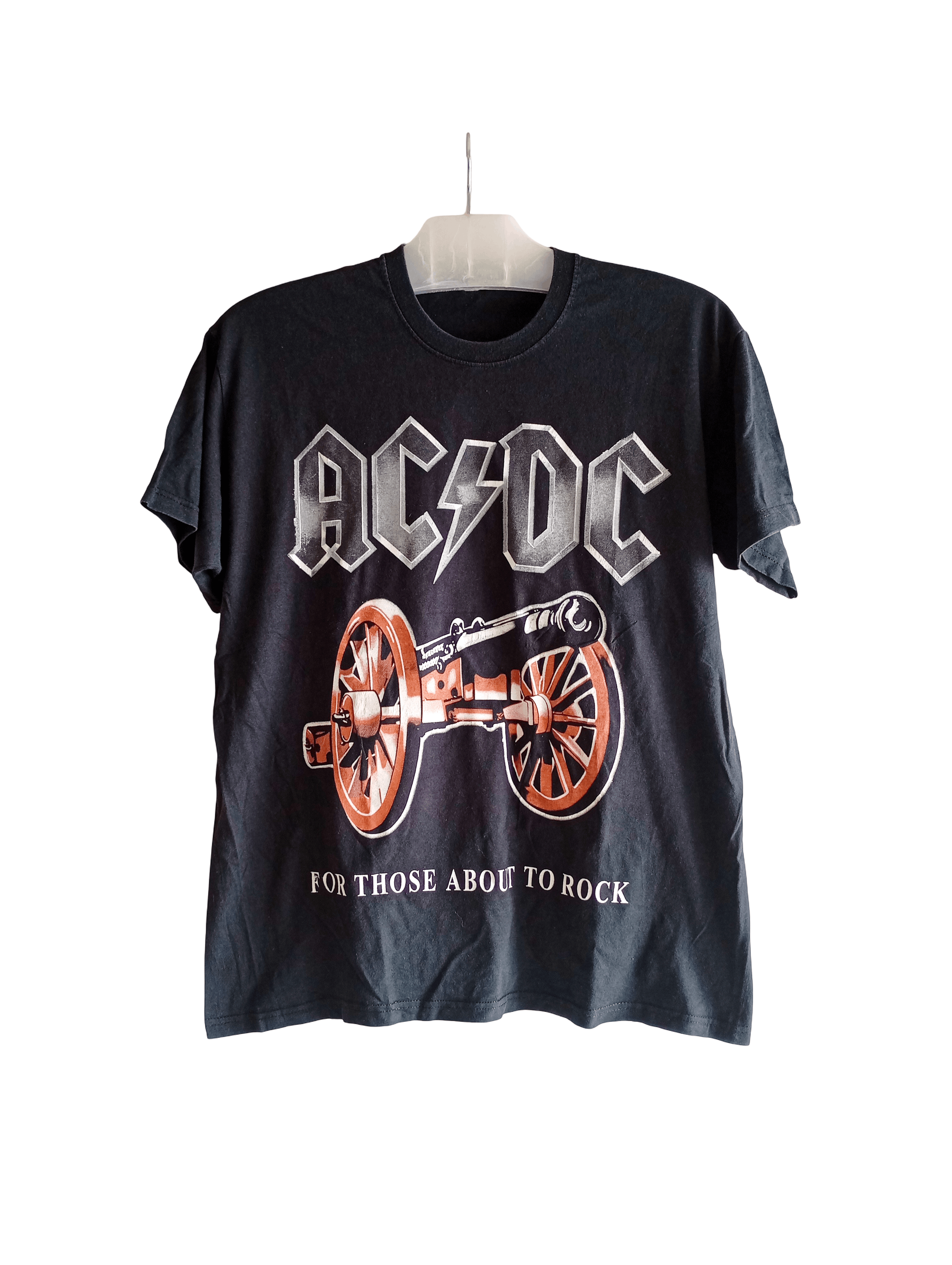 Band Tees Vintage AC/DC 90s For Those About To Rock Tshirt Size US M / EU 48-50 / 2 - 1 Thumbnail