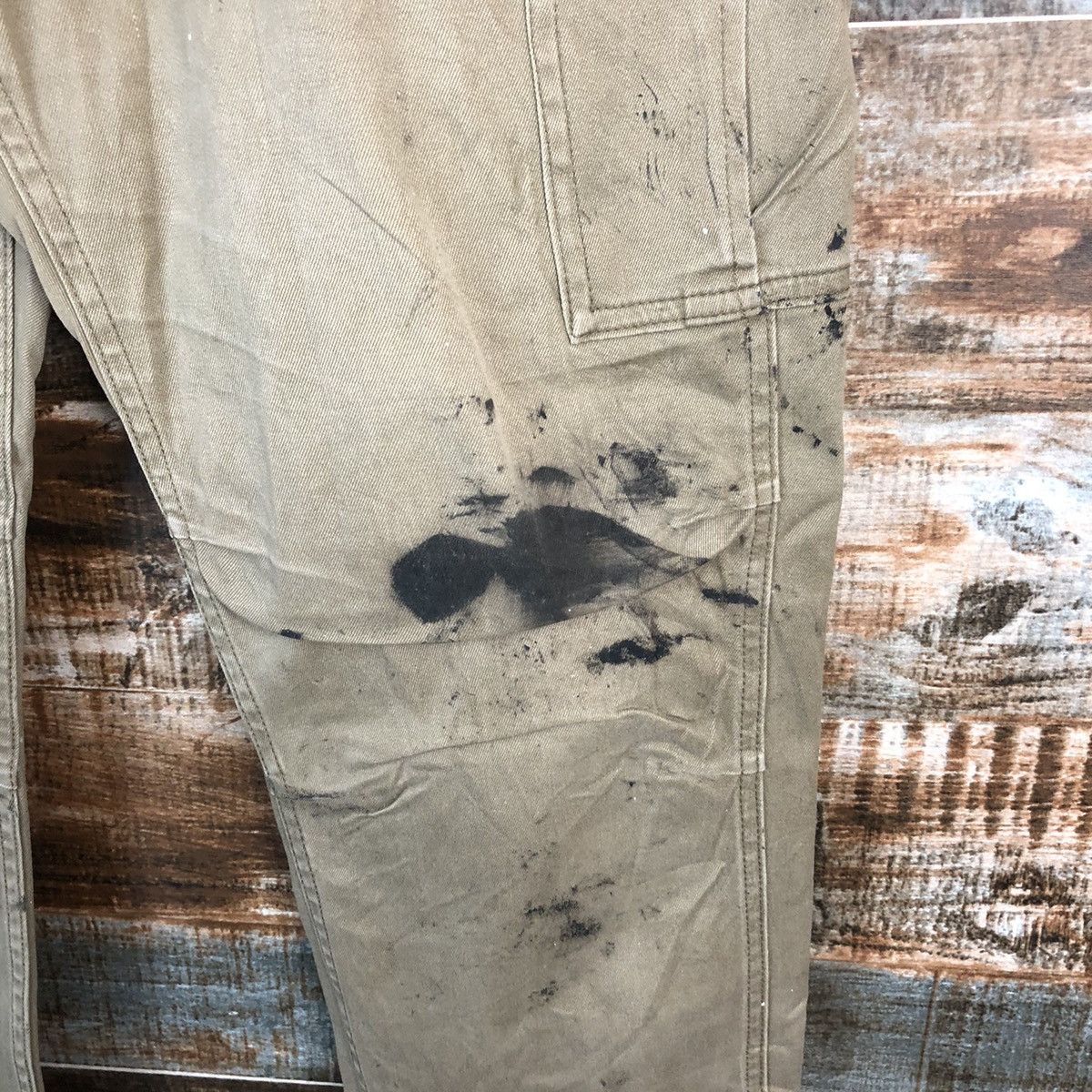 Japanese Brand DL Back Number Brown Cargo Multpocket Pants #C120 Size US 32 / EU 48 - 13 Thumbnail