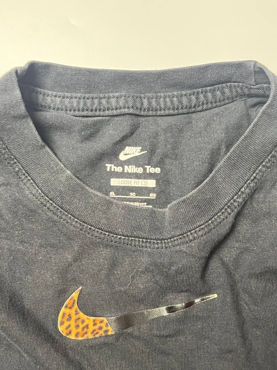 Nike 👕 Nike Longsleeve — Cheetah Swoosh Edition Size US XL / EU 56 / 4 - 2 Thumbnail