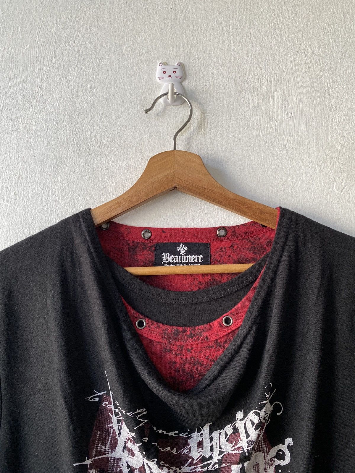 Japanese Brand Beaumere Japan Triple Layer Design Long Sleeve Size US S / EU 44-46 / 1 - 8 Thumbnail