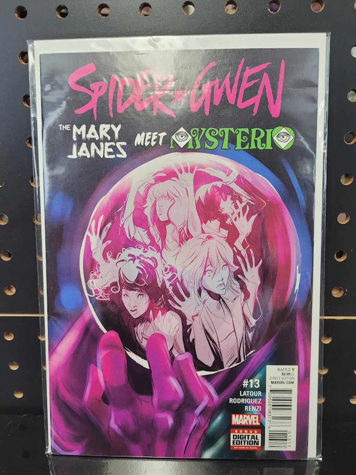 Marvel Comics Spider-Gwen: The Mary Janes Meet Mysterio #13 Comic Book Size ONE SIZE - 1 Preview