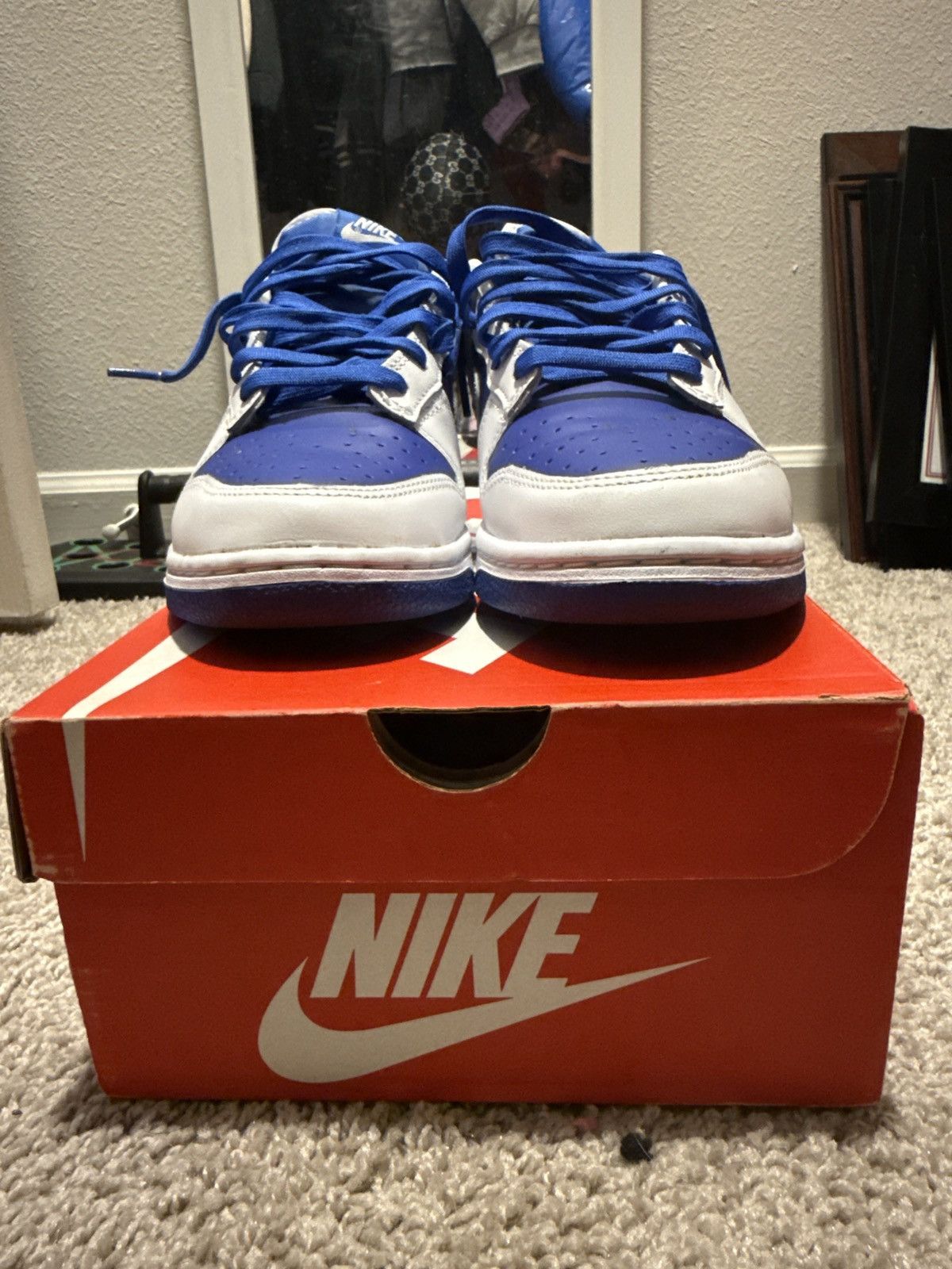 Nike Nike Dunk Low Retro (Racer Blue) (Size 8.5 M) Size US 8.5 / EU 41-42 - 5 Thumbnail