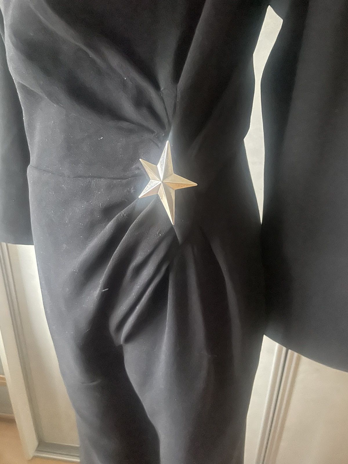 Thierry Mugler THIERRY MUGLER JUMPSUIT BLACK VINTAGE. Size 27" / US 4 / IT 40 - 2 Thumbnail