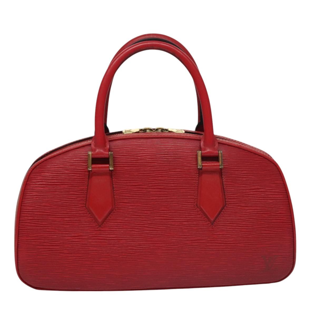 Louis Vuitton Jasmine Red Leather Handbag (Pre-Owned) Size ONE SIZE - 1 Thumbnail