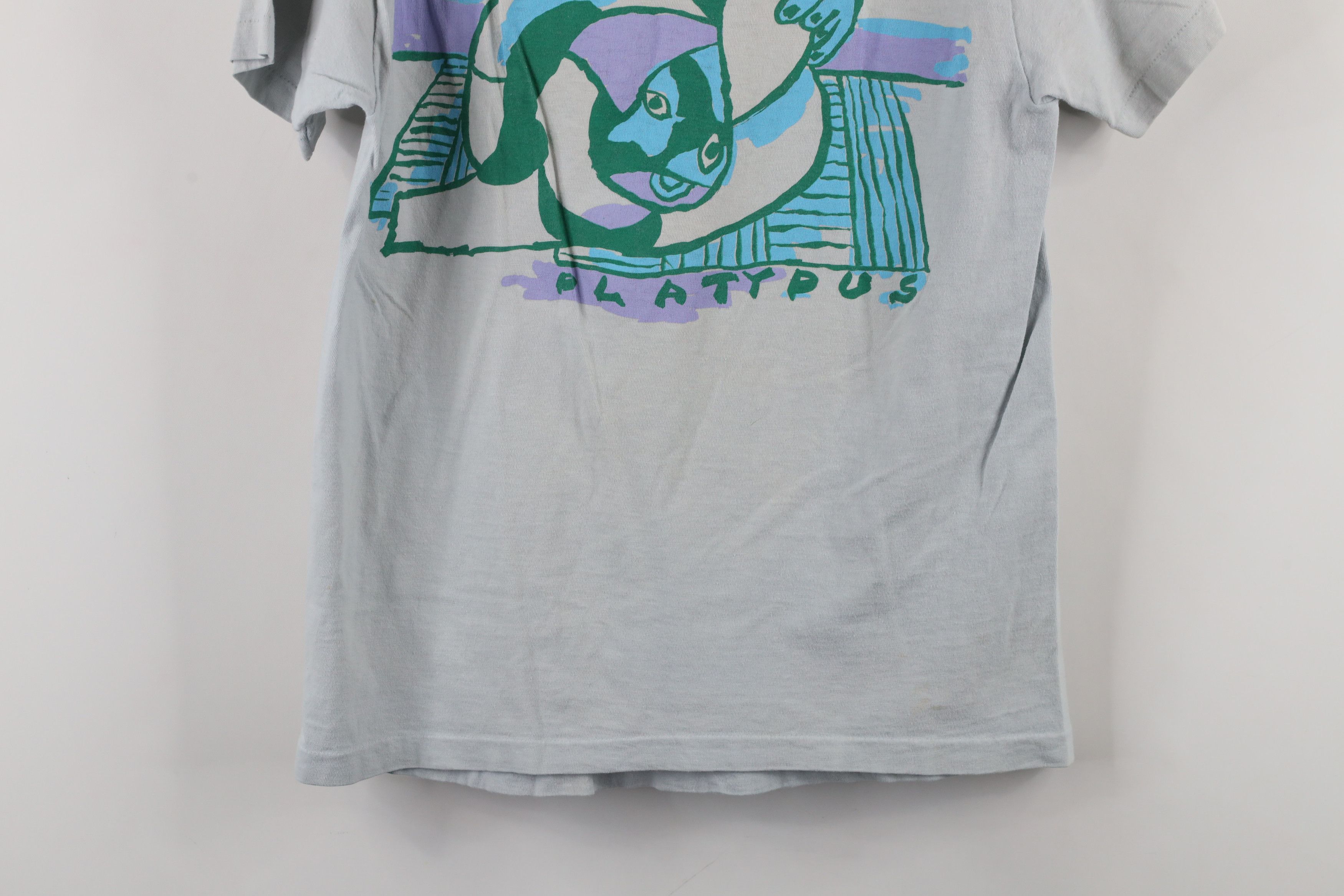 Vintage Vintage 80s 90s Streetwear Beach Platypus Art T-Shirt USA Size US S / EU 44-46 / 1 - 14 Thumbnail
