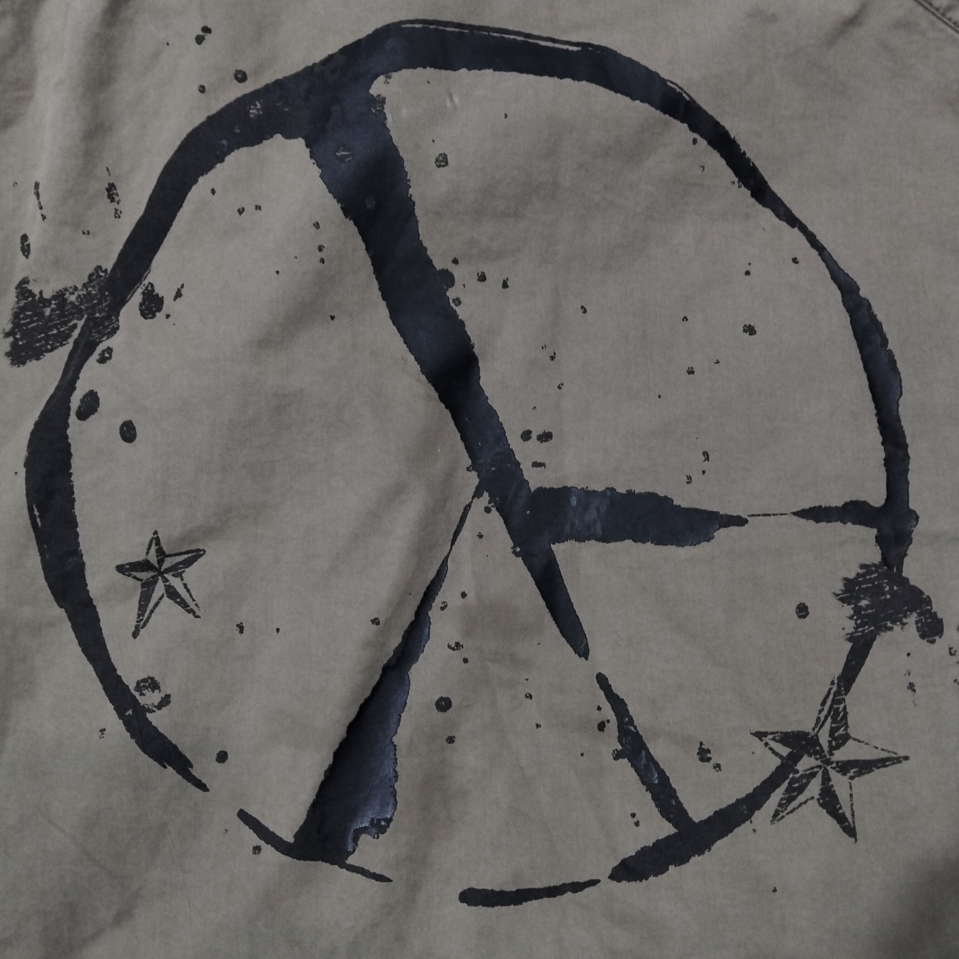 Codes Combine × Japanese Brand 🔥 Codes Combine Military Style Parka with Peace logo🔥 Size US L / EU 52-54 / 3 - 13 Thumbnail