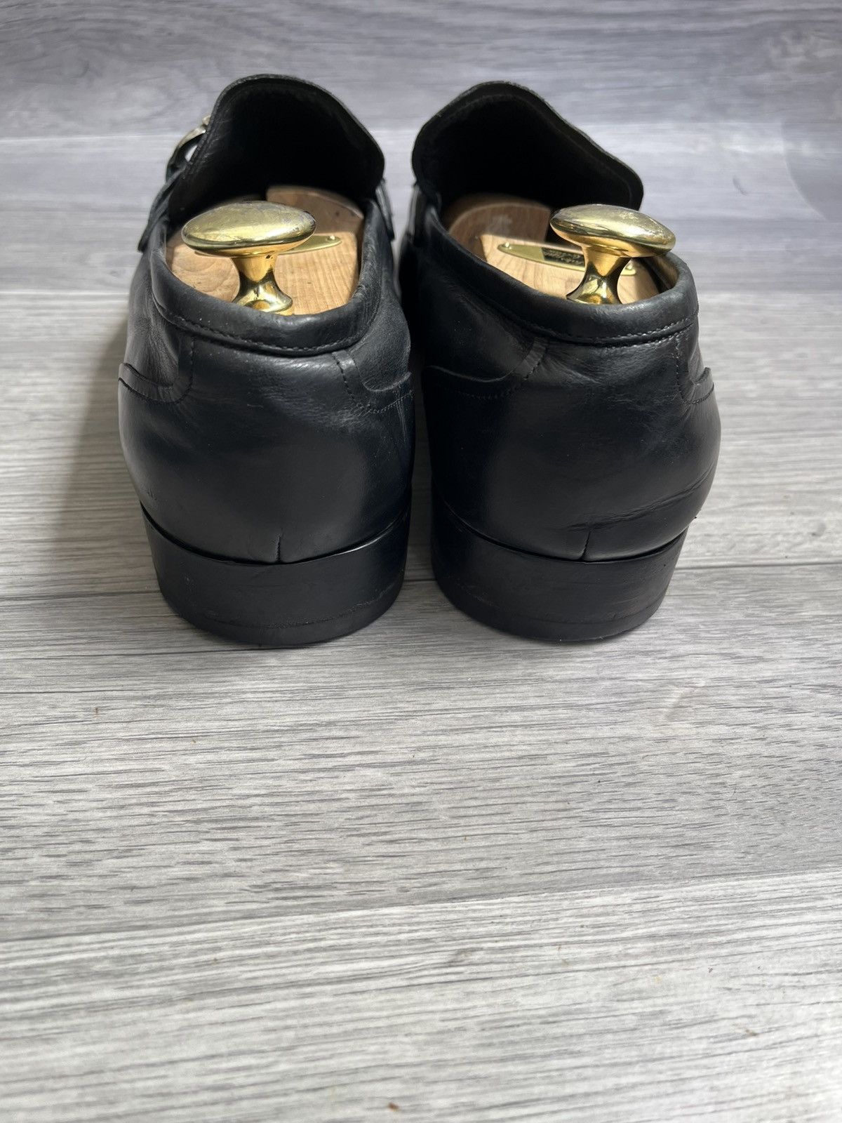Salvatore Ferragamo Salvatore ferragamo horsebit black leather loafers Size US 9 / EU 42 - 5 Thumbnail