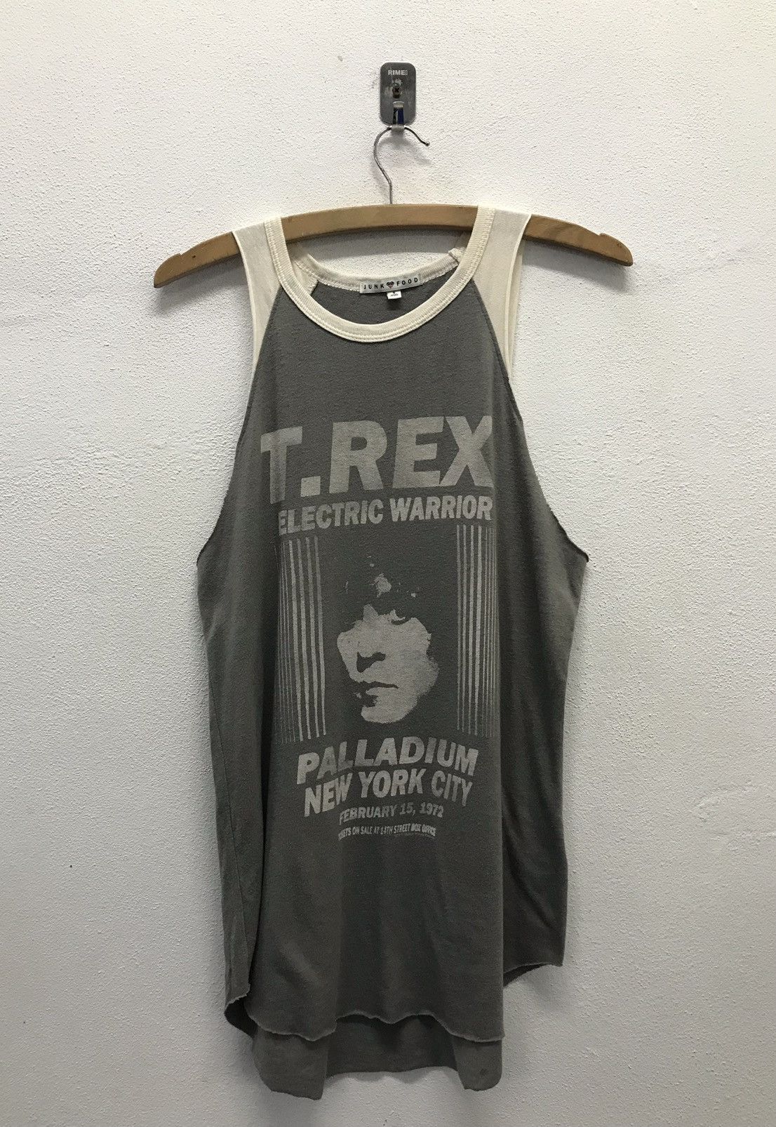 Vintage Junk Food T.Rex Electric Warrior Made In Usa Tanktop