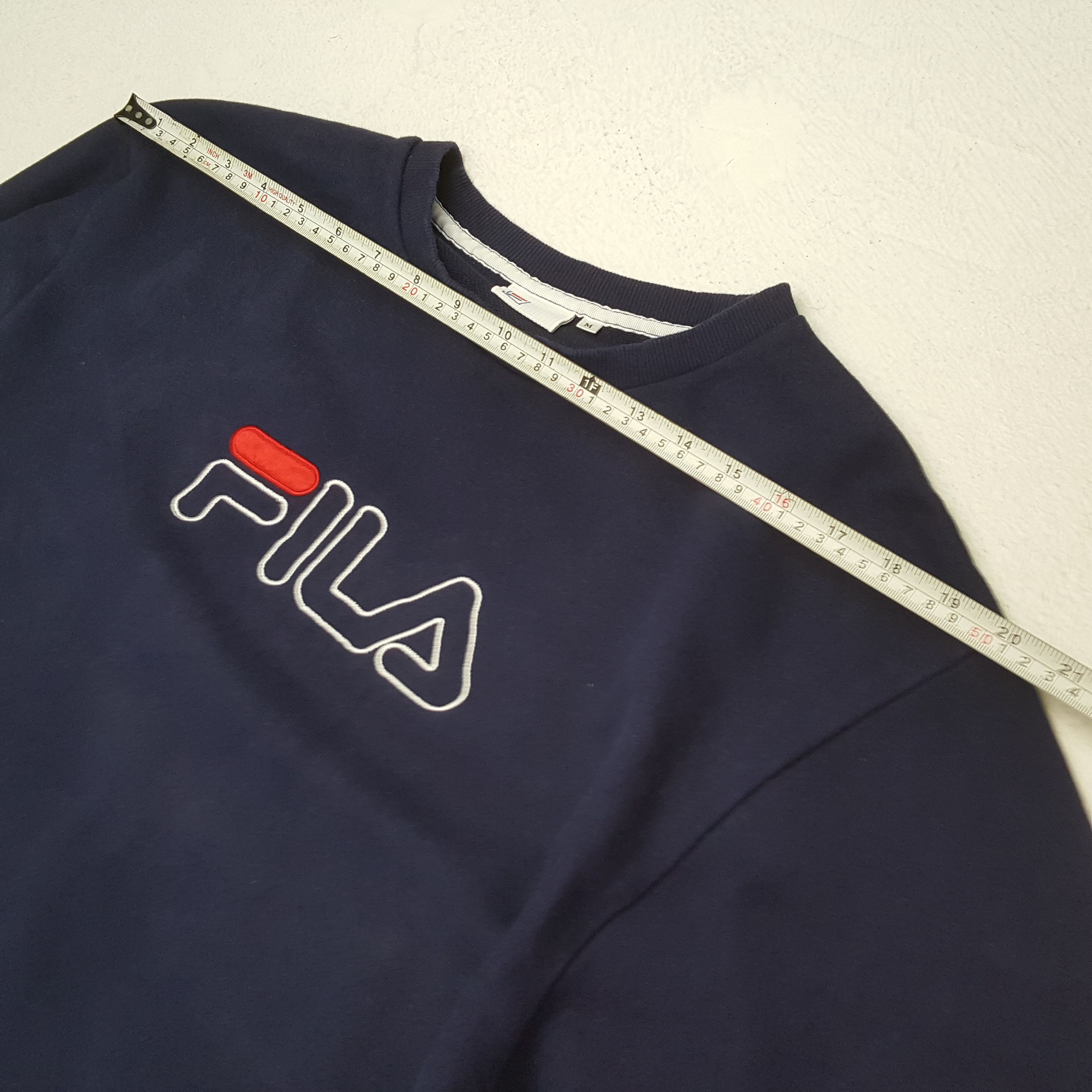 Fila × Vintage Vintage FILA Sportswear Big Logo Design Sweatshirt Size US M / EU 48-50 / 2 - 4 Thumbnail
