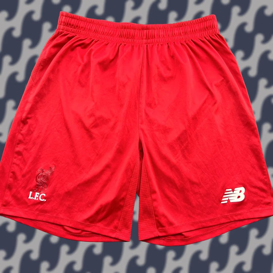 New Balance New Balance Liverpool 2015-2016 Home Mens Shorts M Red Football Adult Size US 31 - 1 Thumbnail