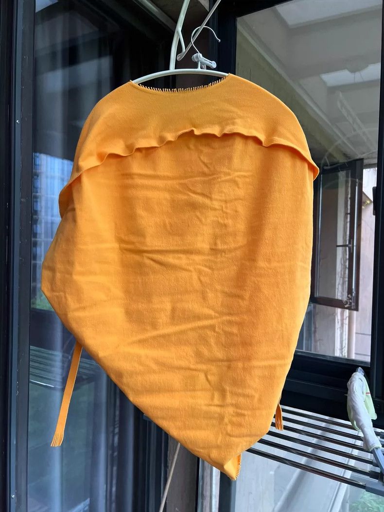 Issey Miyake size:2 Yellow main line balloon dress