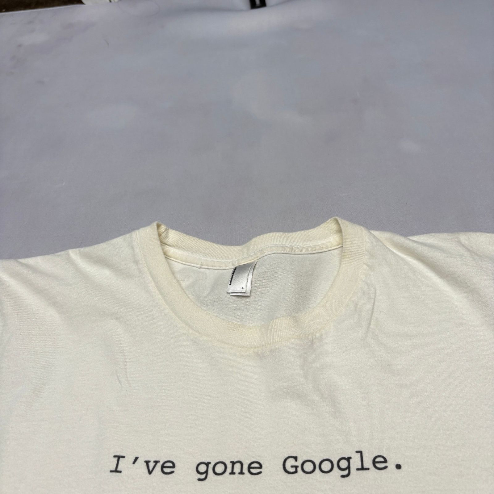 Vintage Vintage Google Tee Shirt Men's Large Y2k Google Apps Promo Size US L / EU 52-54 / 3 - 9 Thumbnail