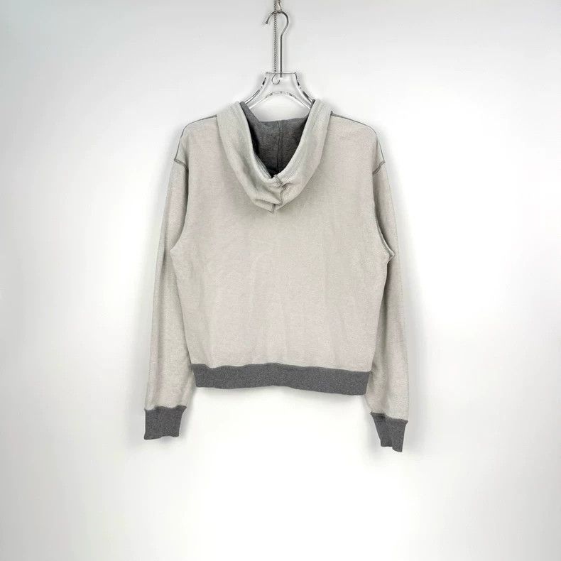 Loewe LOEWE Gray embroidered bee logo hoodie Size L / US 10 / IT 46 - 4 Thumbnail