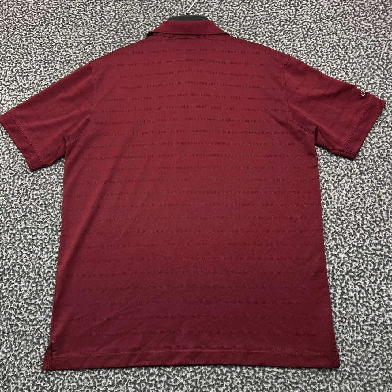 Callaway Callaway Opti-Dri Mens M Textured Stripe Golf Polo Size US M / EU 48-50 / 2 - 2 Thumbnail