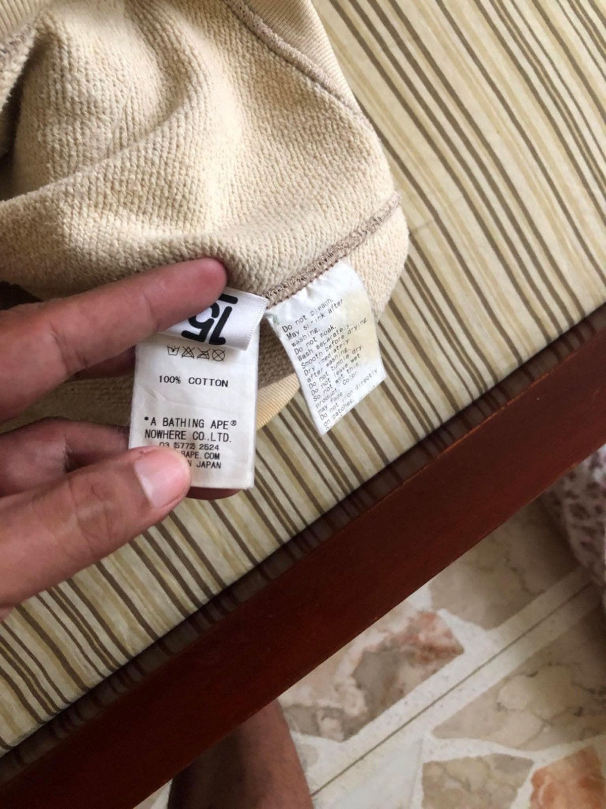 Bape Bape fullzip 15th anniversary Size US M / EU 48-50 / 2 - 5 Thumbnail