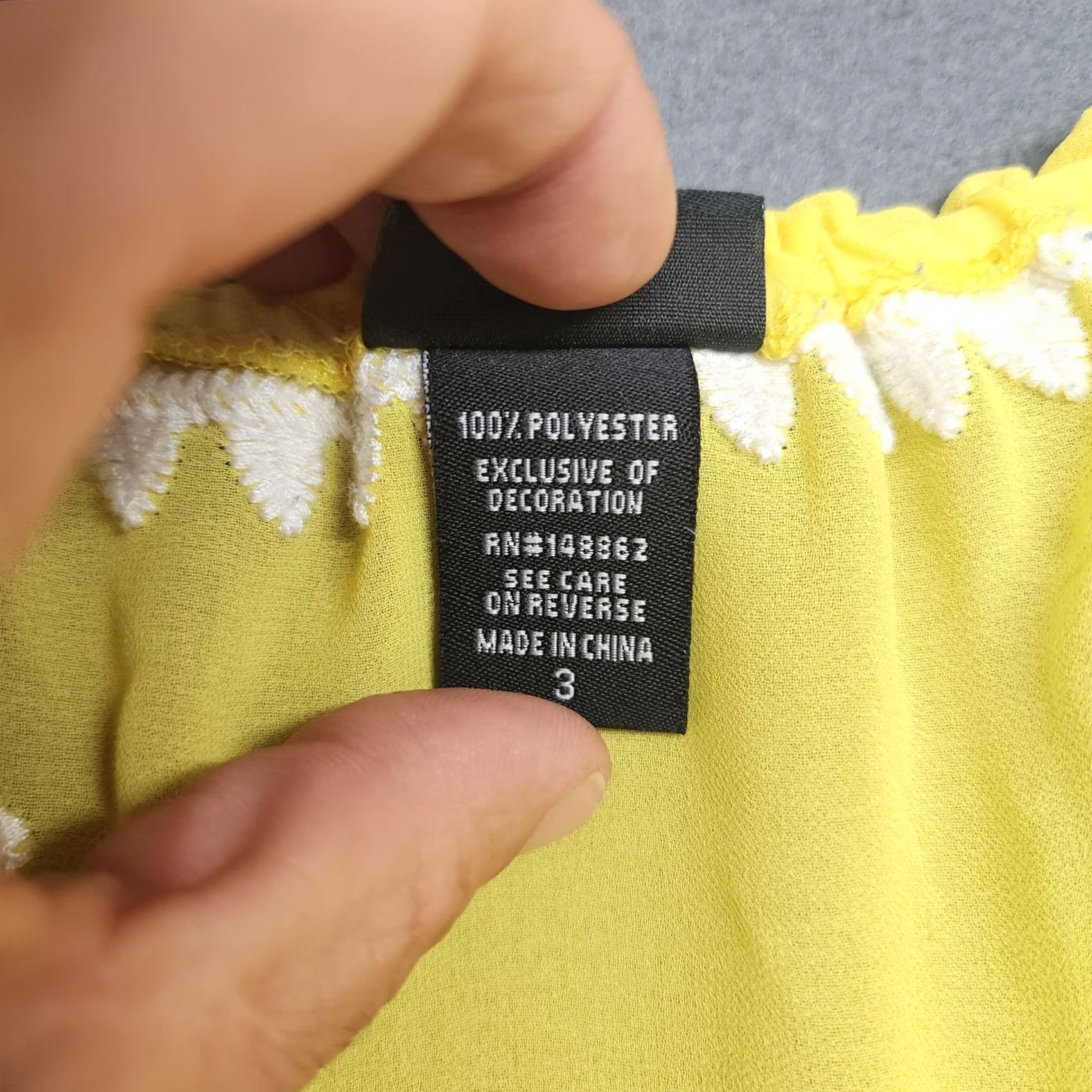 Torrid Torrid Top Womens 3XL Yellow Embroidered Peasant Boho Tassel Flutter Sleeve Shirt Blouse Womens +3XL Size XXL / US 16-18 / IT 52-54 - 6 Thumbnail