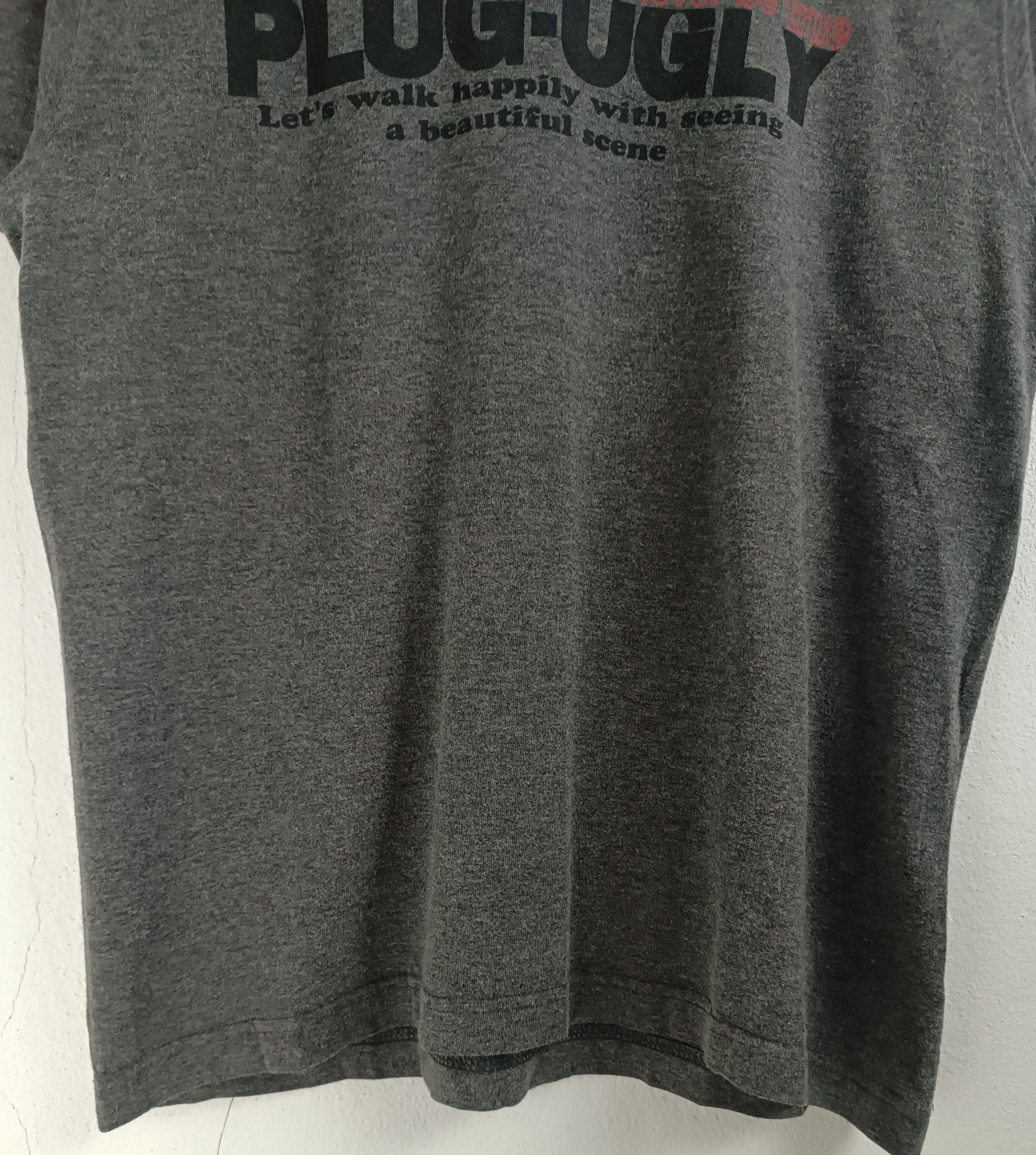 Japanese Brand VINTAGE Y2K PLUG-UGLY HUMOR ADULT FUNNY TEES Size US M / EU 48-50 / 2 - 8 Thumbnail