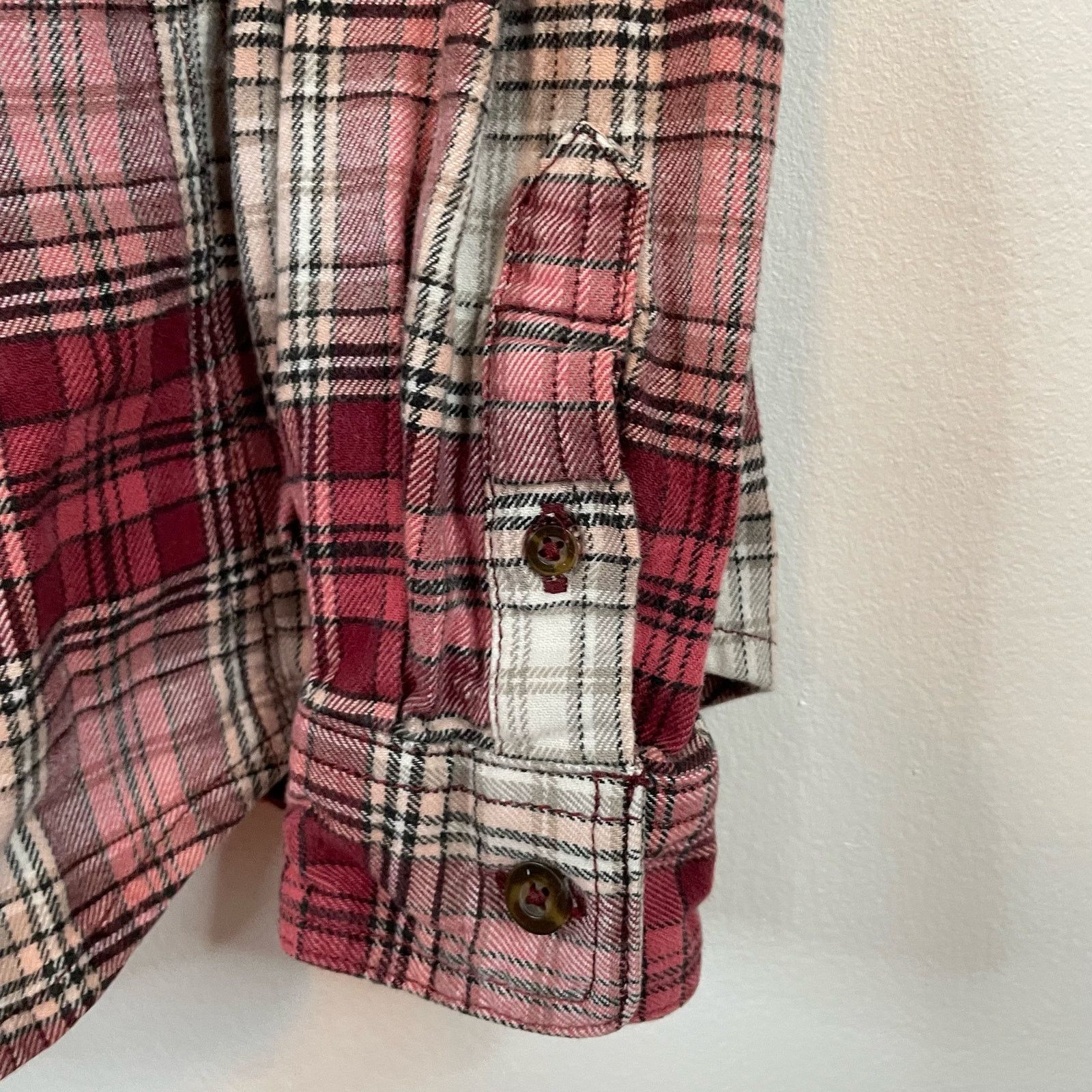 Carhartt Carhartt Plaid Button Up M Womens Cotton Long Sleeve Collar Size M / US 6-8 / IT 42-44 - 2 Thumbnail