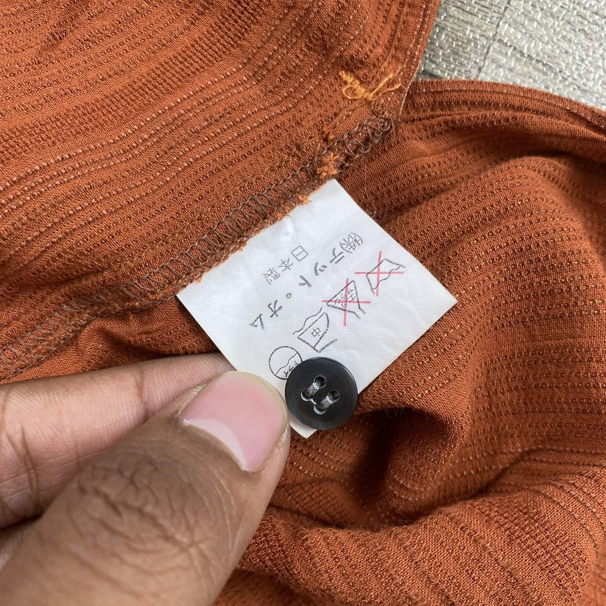 Tete Homme Vintage Issey Miyake Tete Homme Open Collar Shirt Designer Size US M / EU 48-50 / 2 - 9 Thumbnail