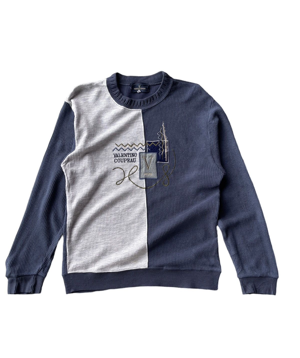 Valentino Coupeau Paris Embroidery Logo Sweatshirt