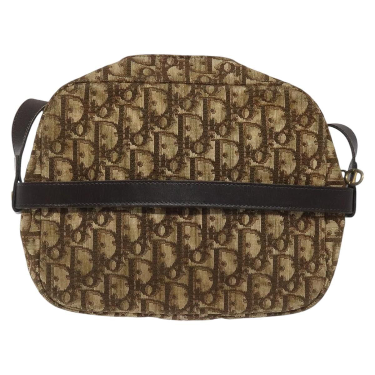 Dior DIOR Trotter Canvas Shoulder Bag Brown Size ONE SIZE - 2 Thumbnail