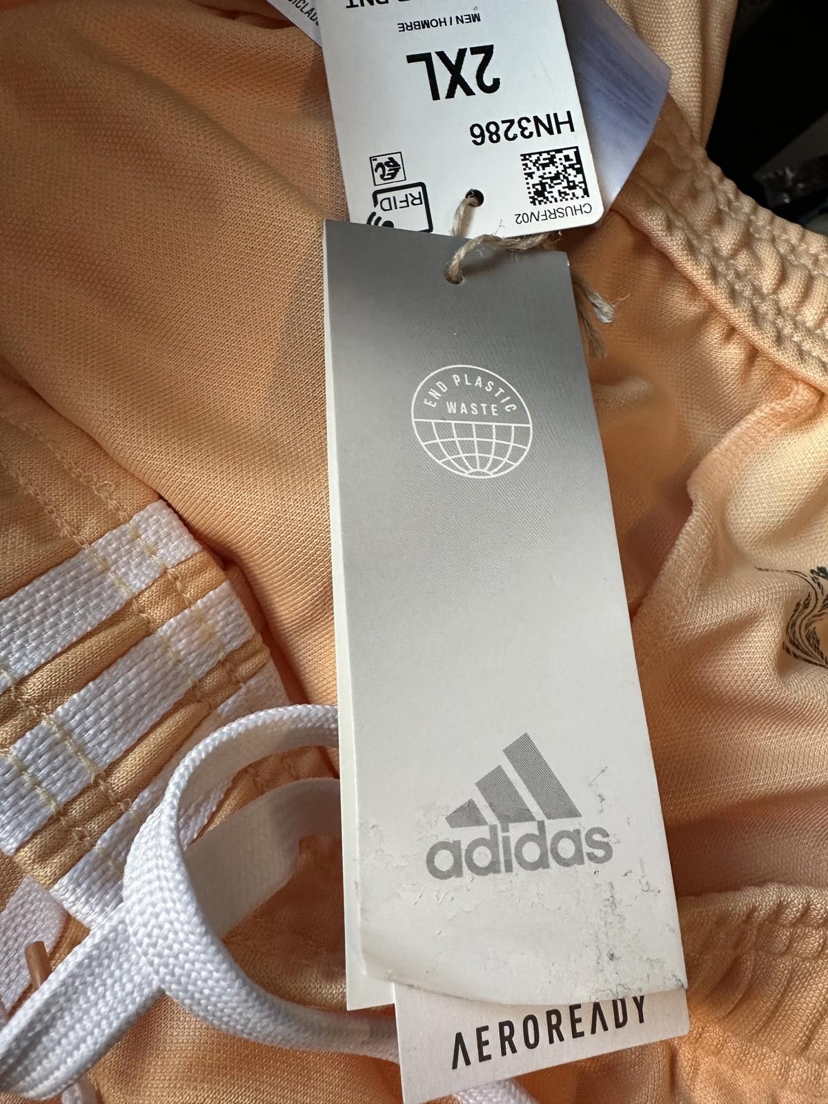 Adidas Adidas Men's Casual Pants AEROREADY 2XL Peach Size US 40 / EU 56 - 3 Thumbnail