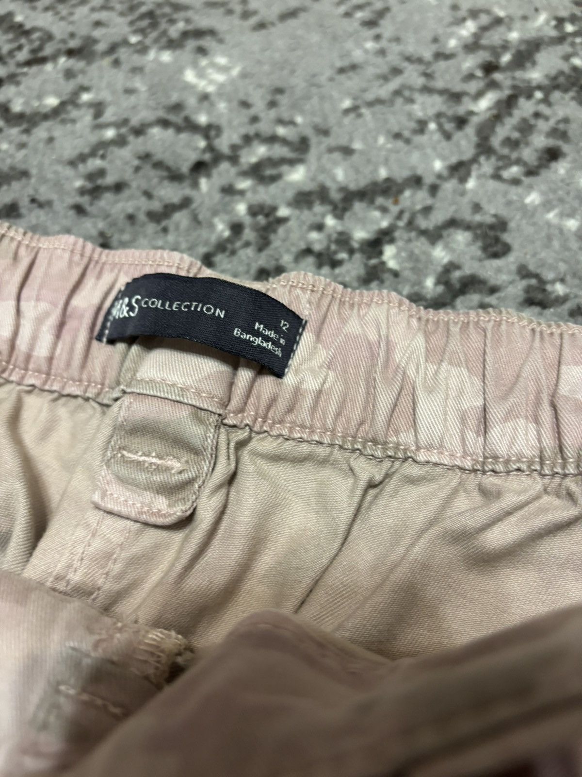 Other Military Y2K Multipocket Pink Camo M&S Pants Size 28" / US 6 / IT 42 - 5 Thumbnail
