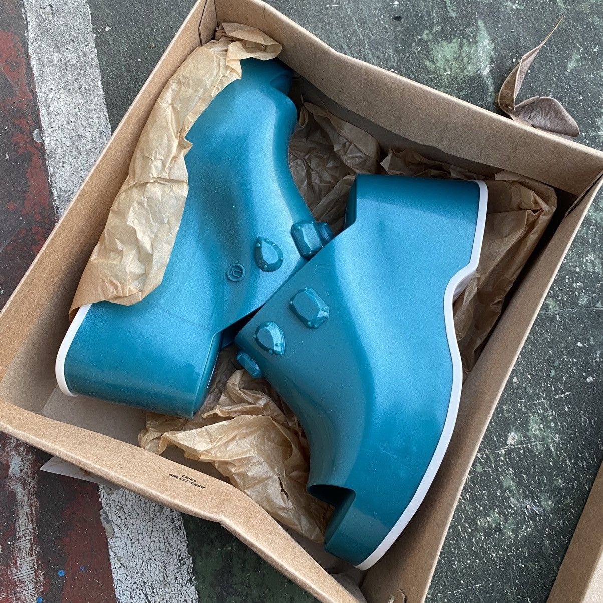 Melissa Melissa patty stones undercover metallic green Size US 8 / IT 38 - 5 Thumbnail