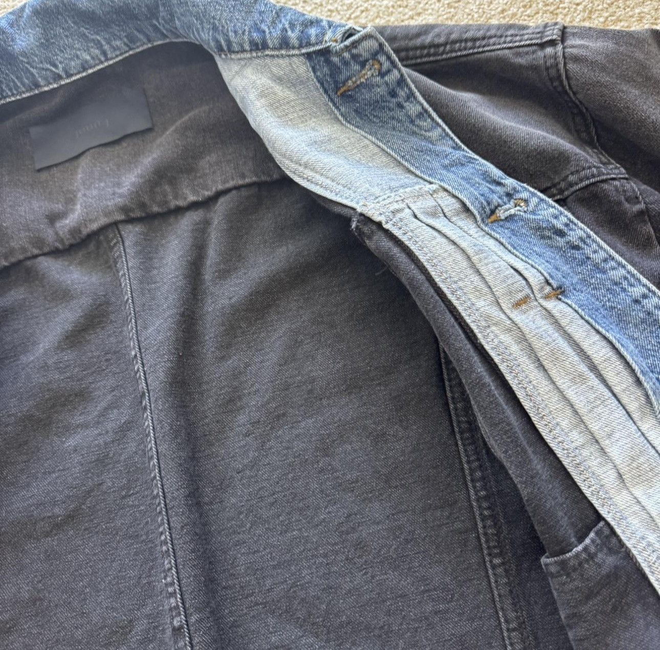 Juun.J Juun.j denim multi layer jacket Size US XL / EU 56 / 4 - 4 Thumbnail