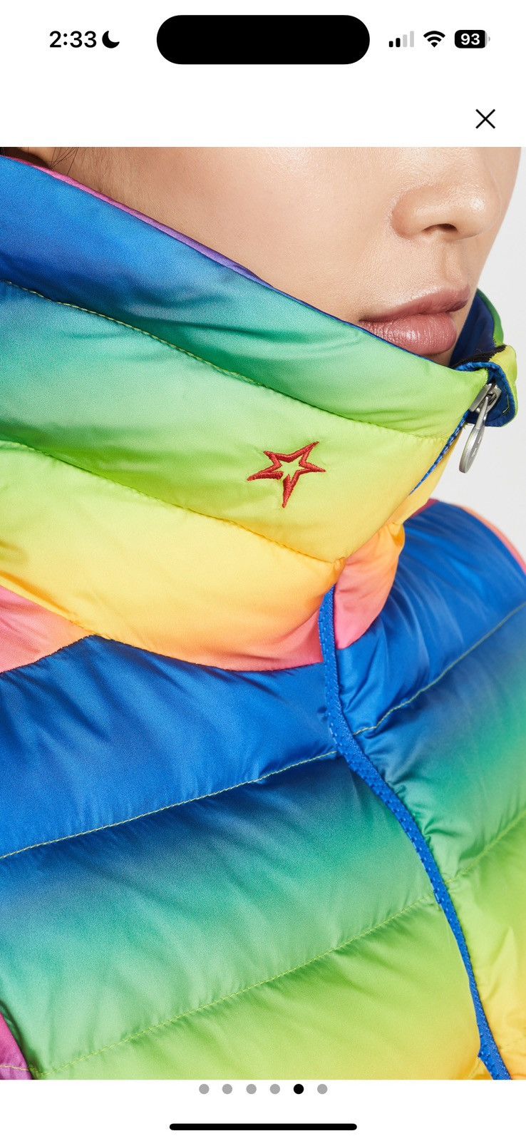 Perfect Moment Perfect Moment Queenie Rainbow Ski Jacket size Medium Size M / US 6-8 / IT 42-44 - 6 Thumbnail