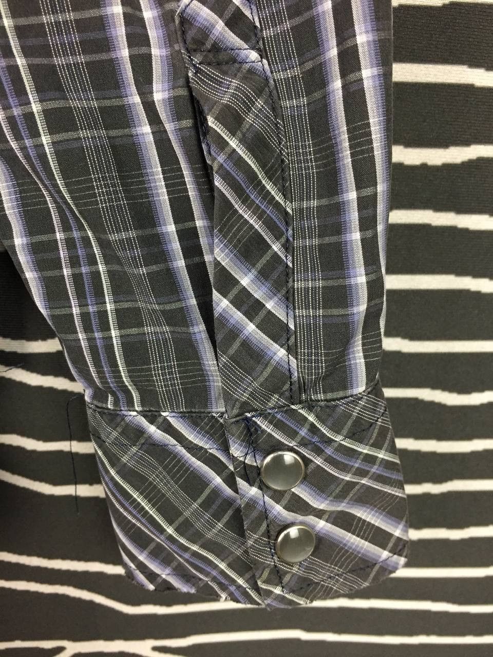 United Arrows Blue Label United Arrows Plaid Pearl Snap Western Shirt Size US M / EU 48-50 / 2 - 8 Thumbnail