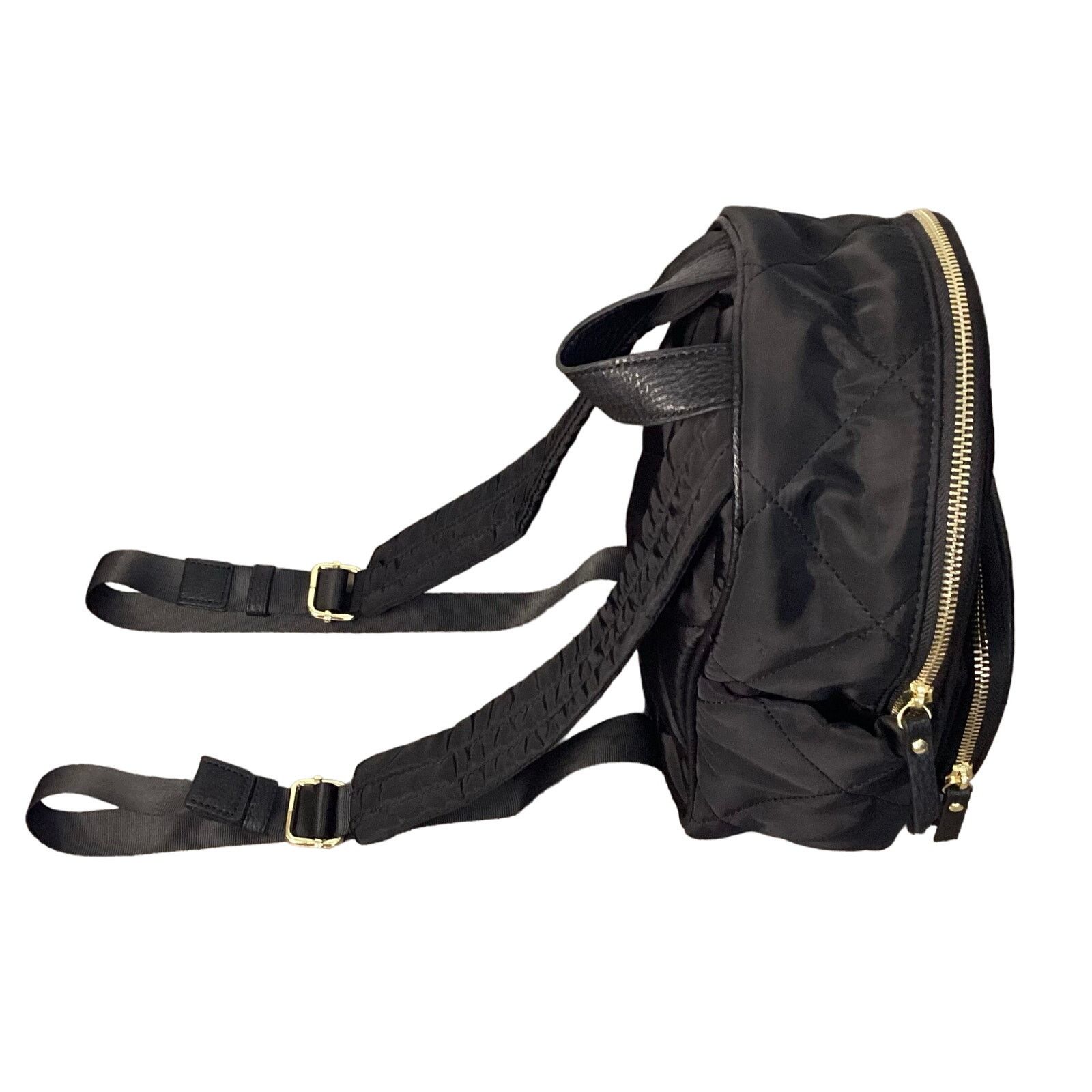 Steve Madden Steve Madden Quilted Mini Black Backpack Size ONE SIZE - 4 Thumbnail
