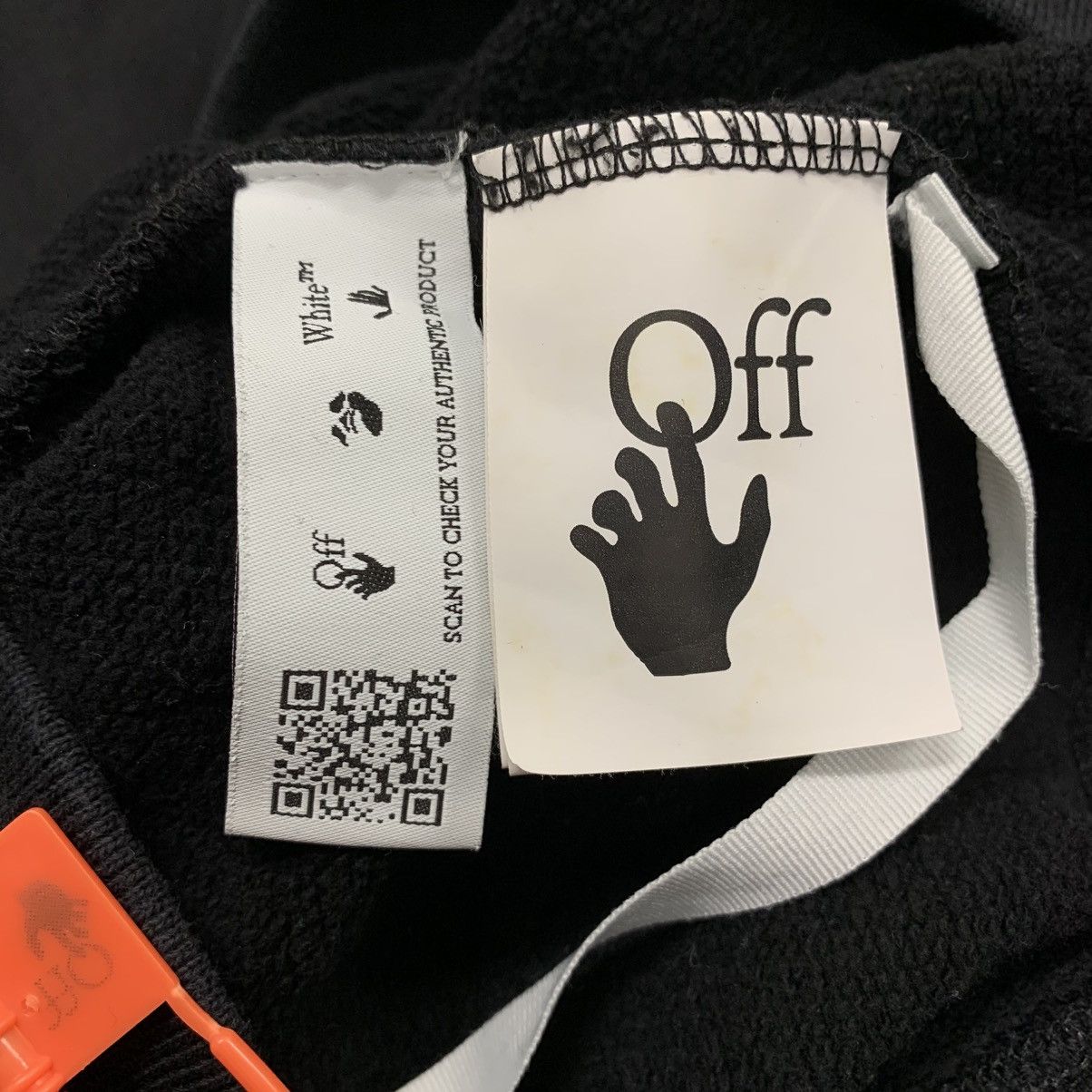 Off-White Off White Medium Degrade Arrows Black Sweatshirt Crewneck Size US M / EU 48-50 / 2 - 8 Thumbnail