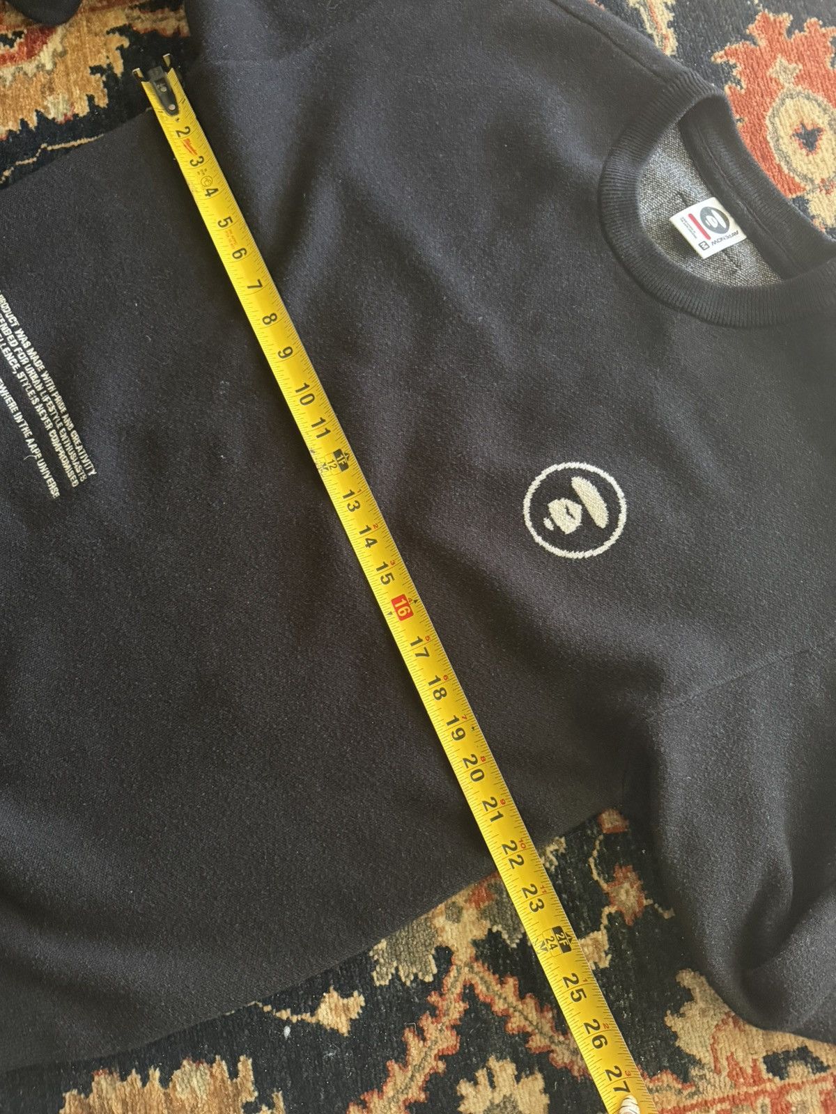 Aape Aape Sweatshirt Crewneck By Bathing Ape Men Double Sided Size US M / EU 48-50 / 2 - 6 Thumbnail