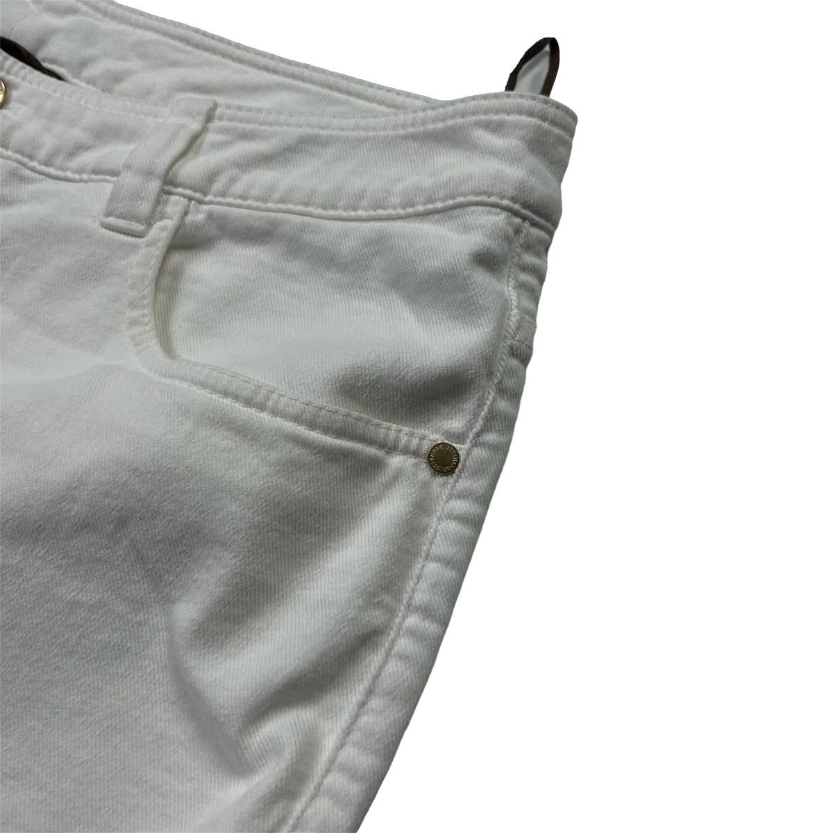 Brunello Cucinelli Brunello Cucinelli Luxury Denim Jeans Made in Italy White Size 32" / US 10 / IT 46 - 3 Thumbnail