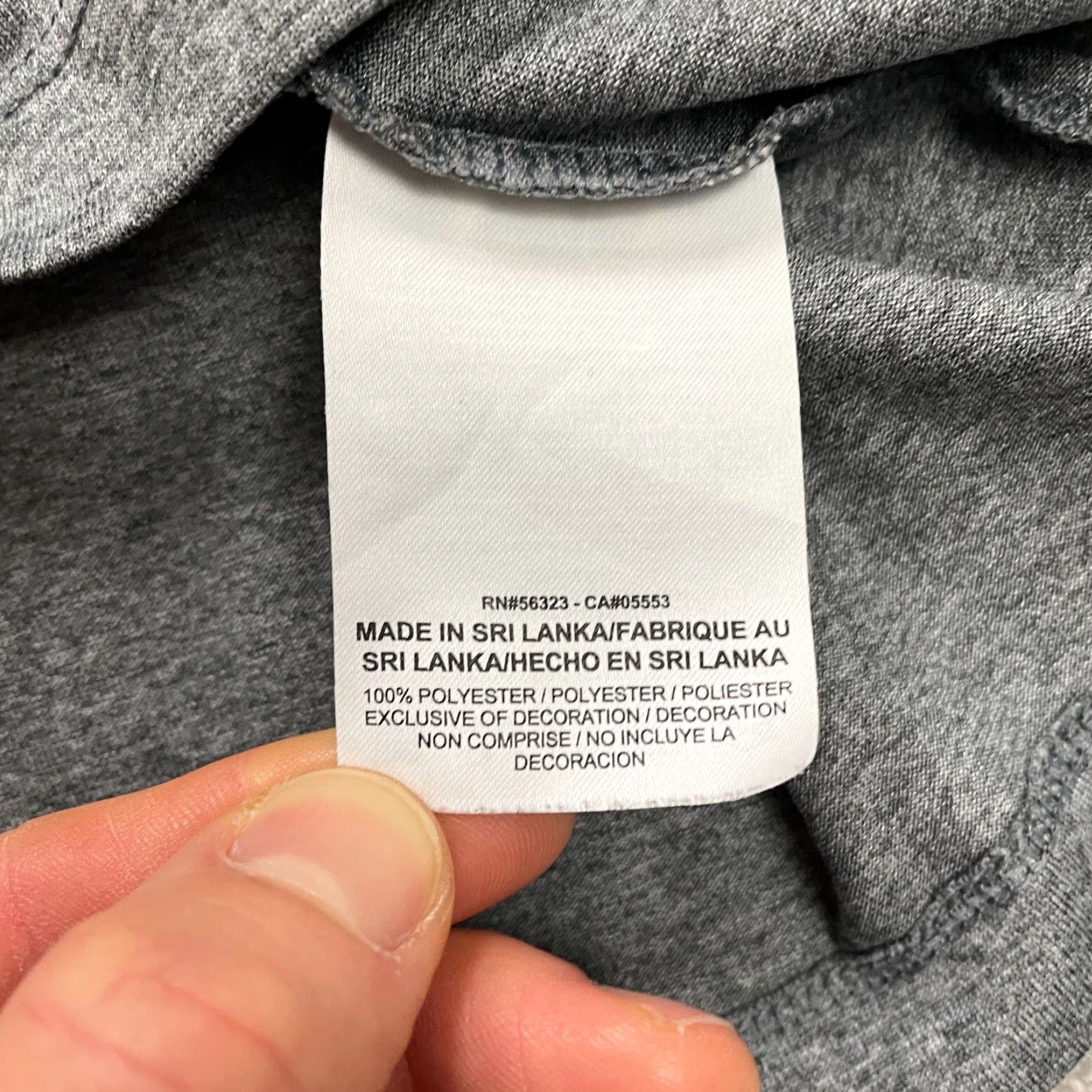 Nike Nike Tee T-Shirt Womens XL Gray Crew Neck Graphic Sleeveless Active Athletic Size XL / US 12-14 / IT 48-50 - 6 Thumbnail