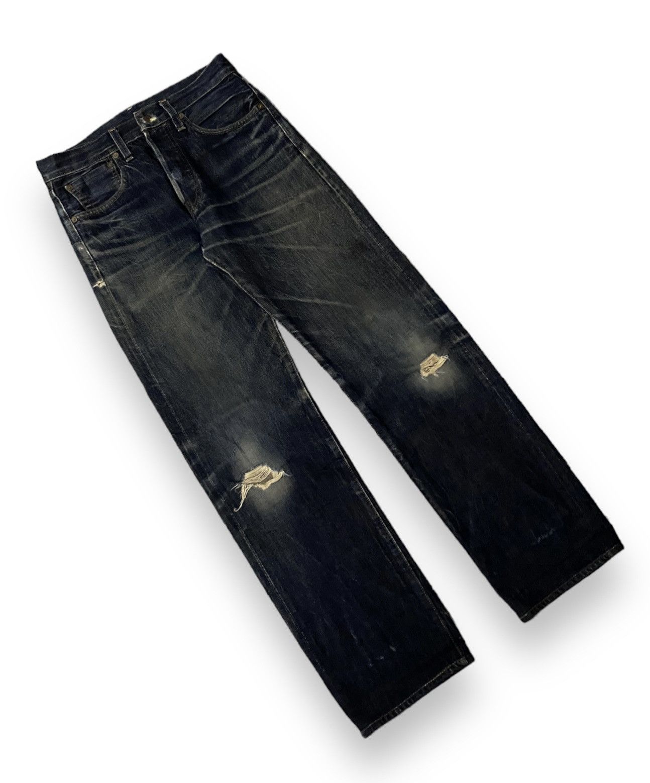 Levi's Vintage Clothing Levis Vintage Clothing 501 XX Big E Selvedge Button 401 Wash Size US 28 / EU 44 - 4 Thumbnail
