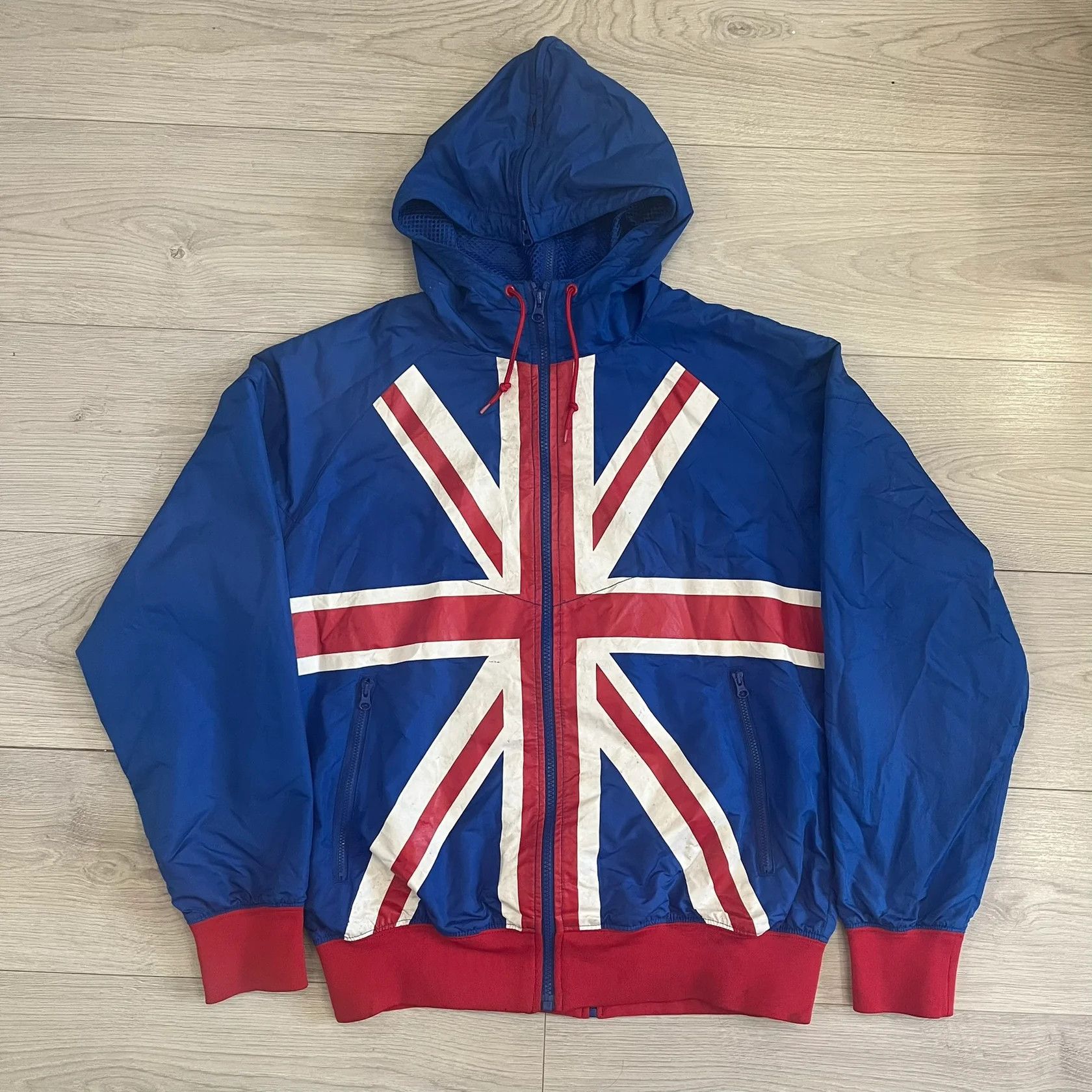 Nike UK Olympics 2008 Split Windbreaker (Small)