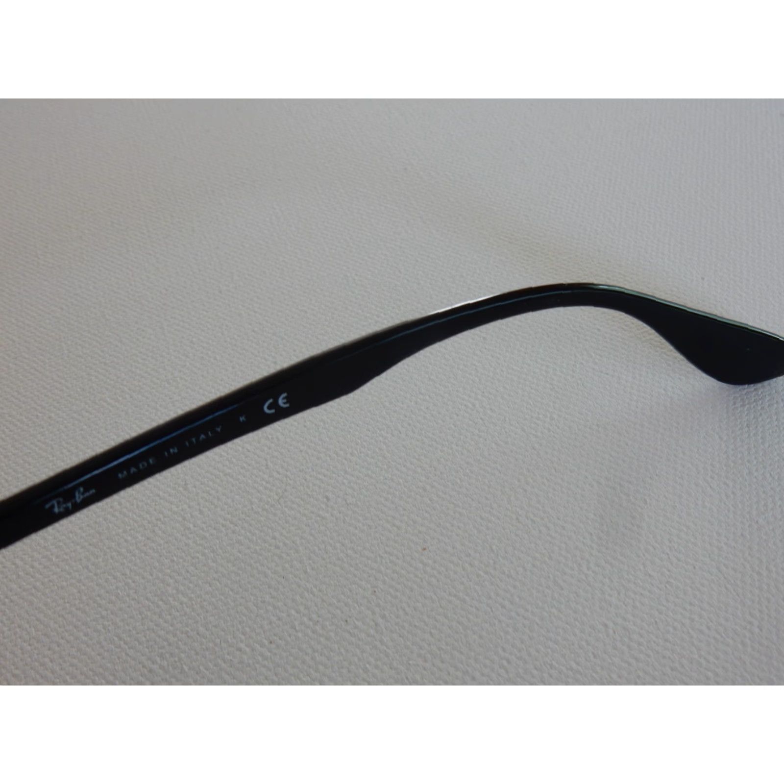 Vintage VINTAGE Ray-Ban Sunglasses Unisex Adults Black Frame Black Lenses 55mm 18 145 Size ONE SIZE - 4 Thumbnail