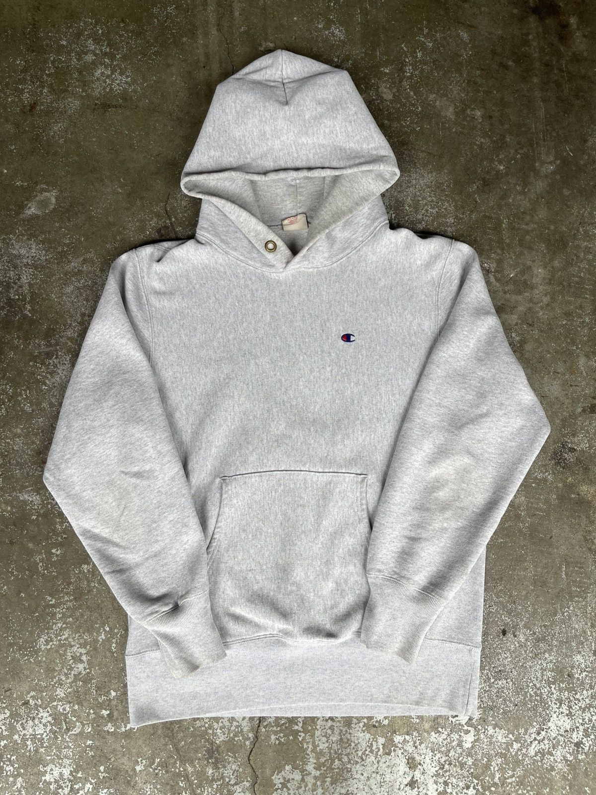 Vintage 90s Champion Reverse Weave Grey Hoodie