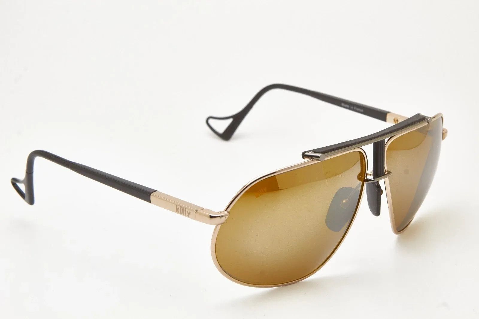 Other Vintage KILLY 470 Sunglasses Gold Palladium High End Aviator Size ONE SIZE - 10 Thumbnail