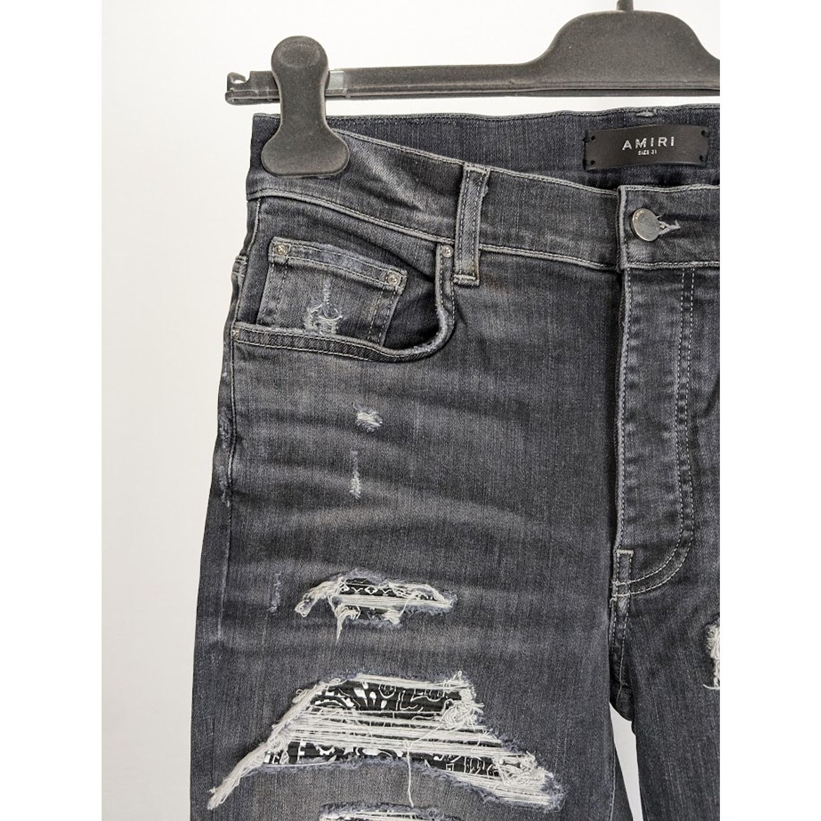o1rshd1 Bandana Thrasher Jeans in Grey